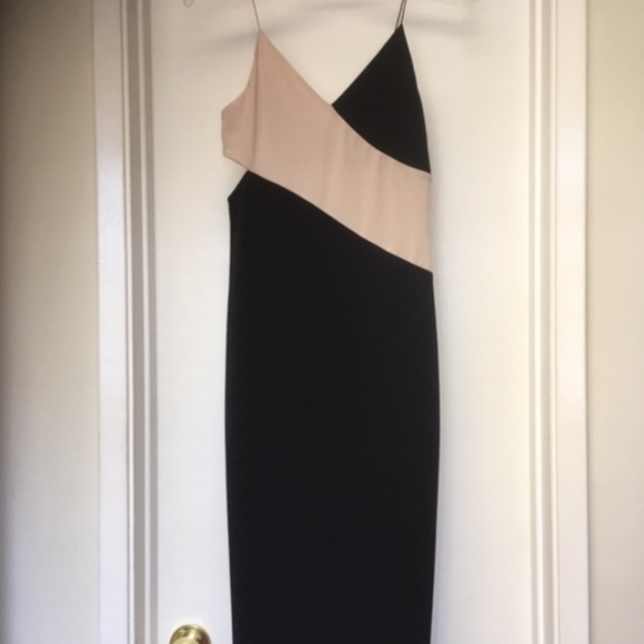 ALICE + OLIVIA Black Aurora Cut Out Dress Sz 4 EUC - Picture 4 of 11